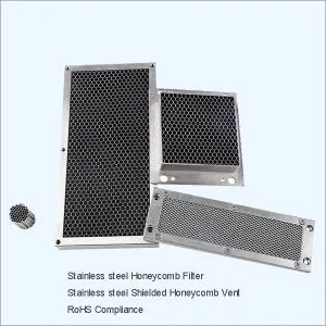 एसएस हनीकॉम्ब फ़िल्टर और ईएमसी टेस्टिंग रूम शील्डेड हनीकॉम्ब वेंट